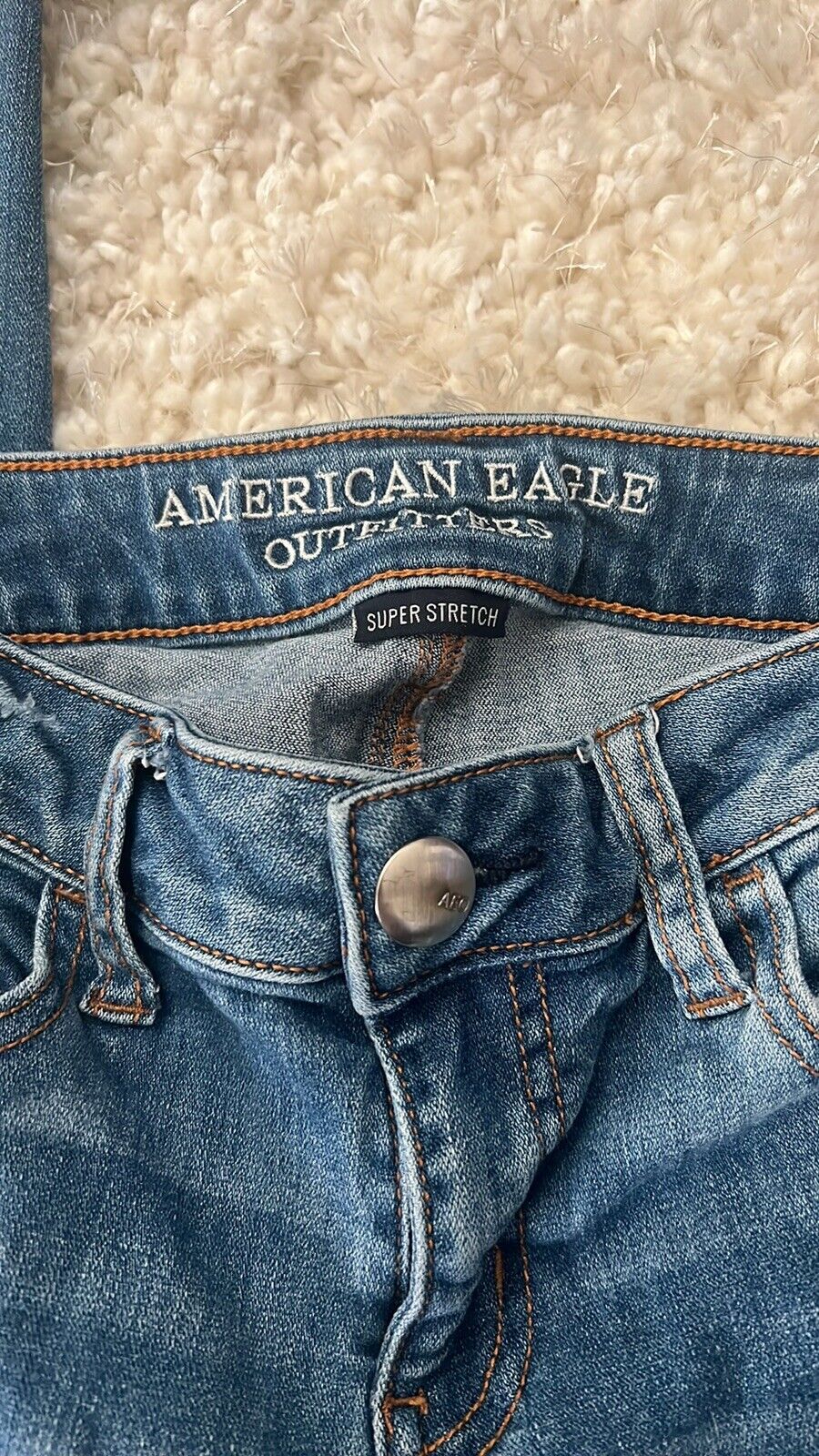 American Eagle Super Stretch Jegging Size 4 - image 3