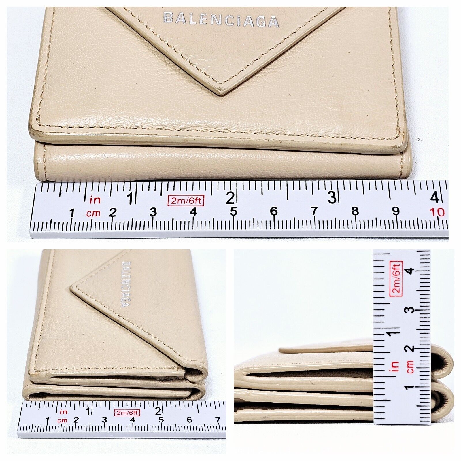 AUTHENTIC BALENCIAGA PAPIER MINI TRI-FOLD COMPACT… - image 11