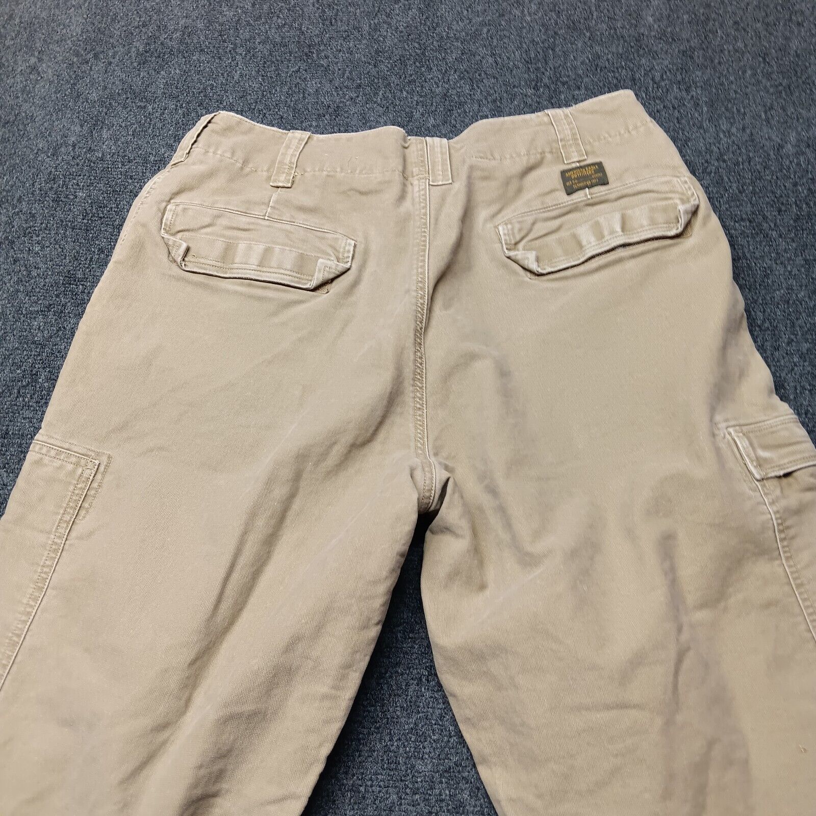 Vintage American Eagle Cargo Pants Men 32x30 Tan … - image 5