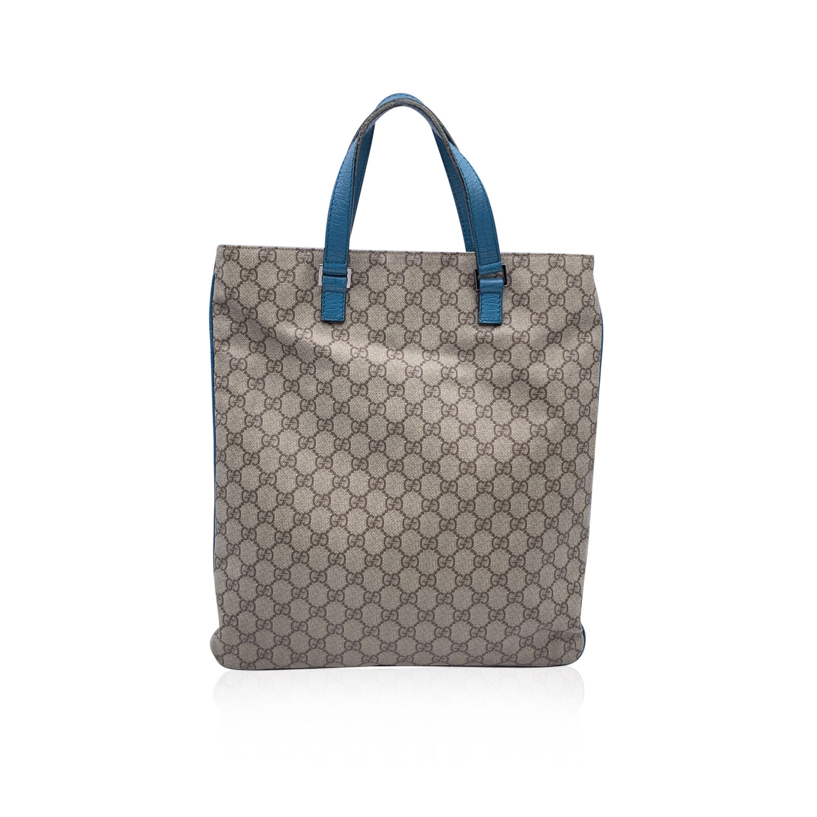 Authentic Gucci Beige GG Monogram Canvas Tote Sho… - image 3