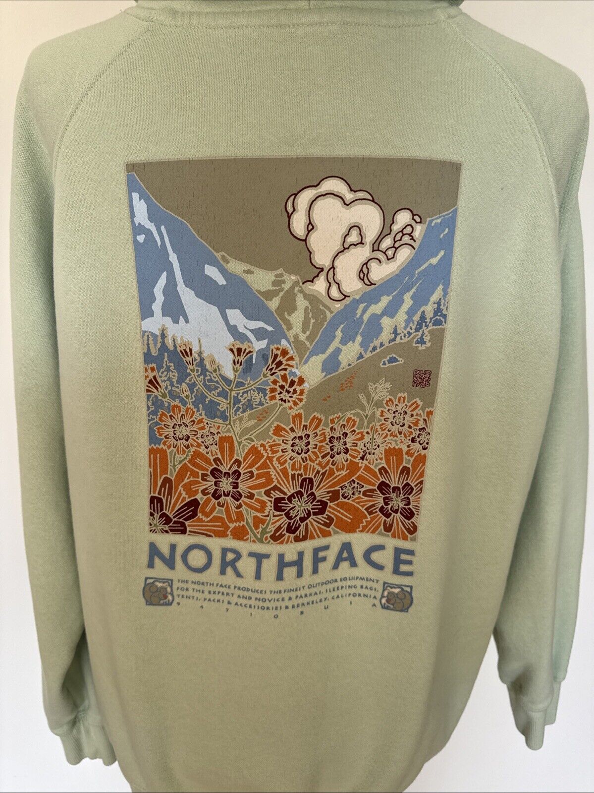 EUC Women’s The North Face Graphic Hoodie Sweatsh… - image 4