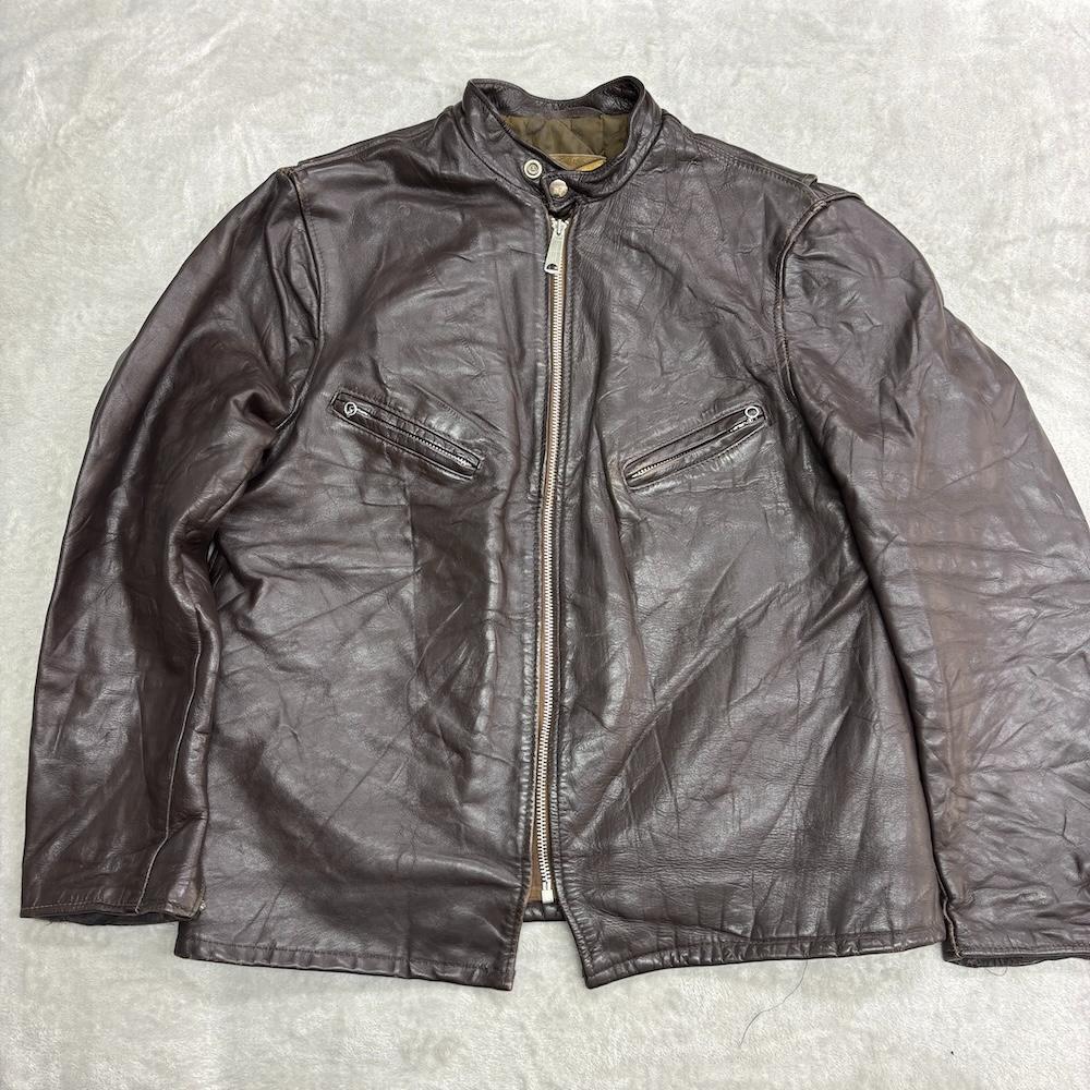 Bates 70s Reverse Single Riders Jacket 44" Super … - image 1