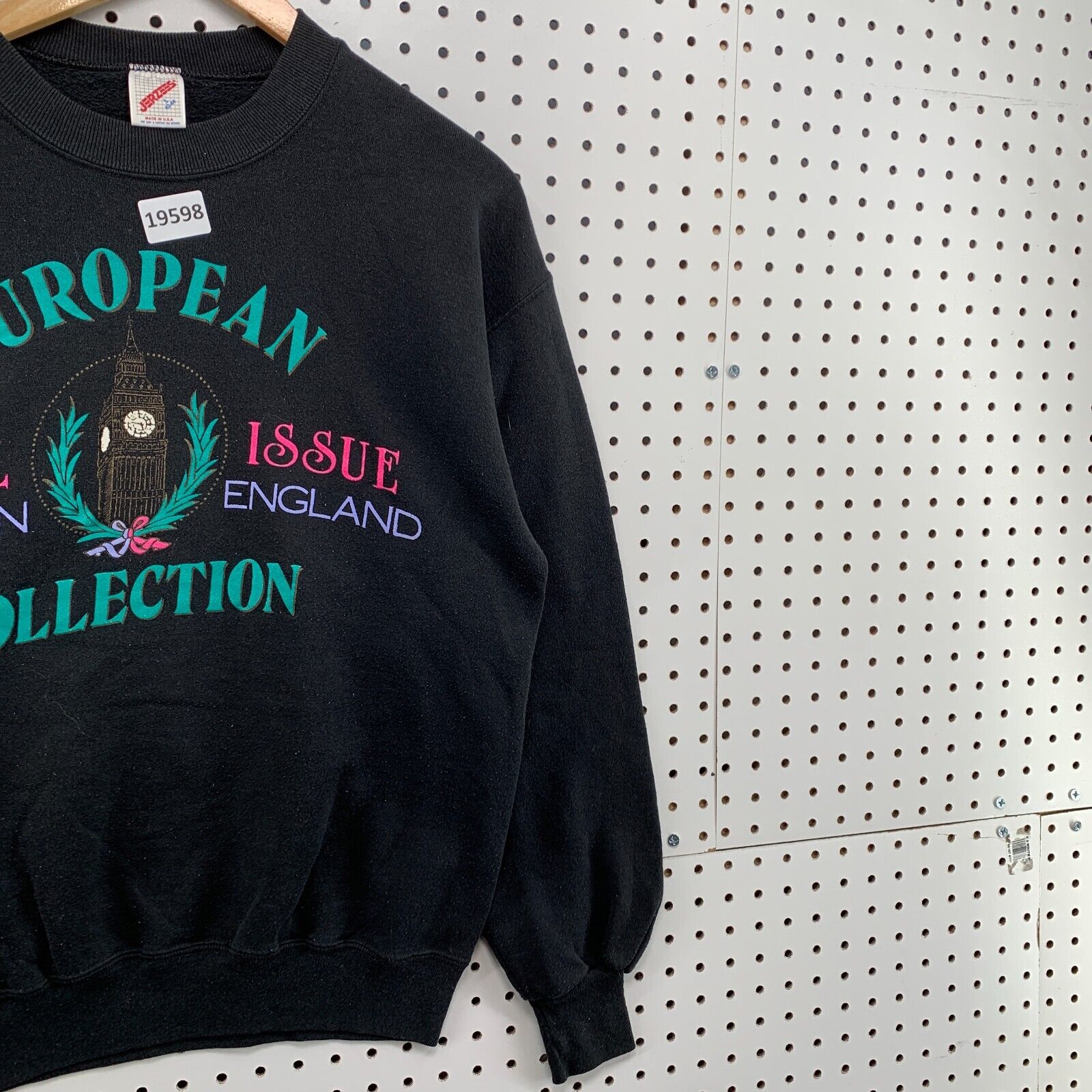 VTG 90s European Collection Crewneck Sweatshirt M… - image 12