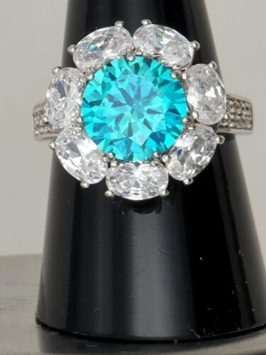 JTV BELLA LUCE NEON APATITE AND WHITE DIAMOND SIM… - image 1