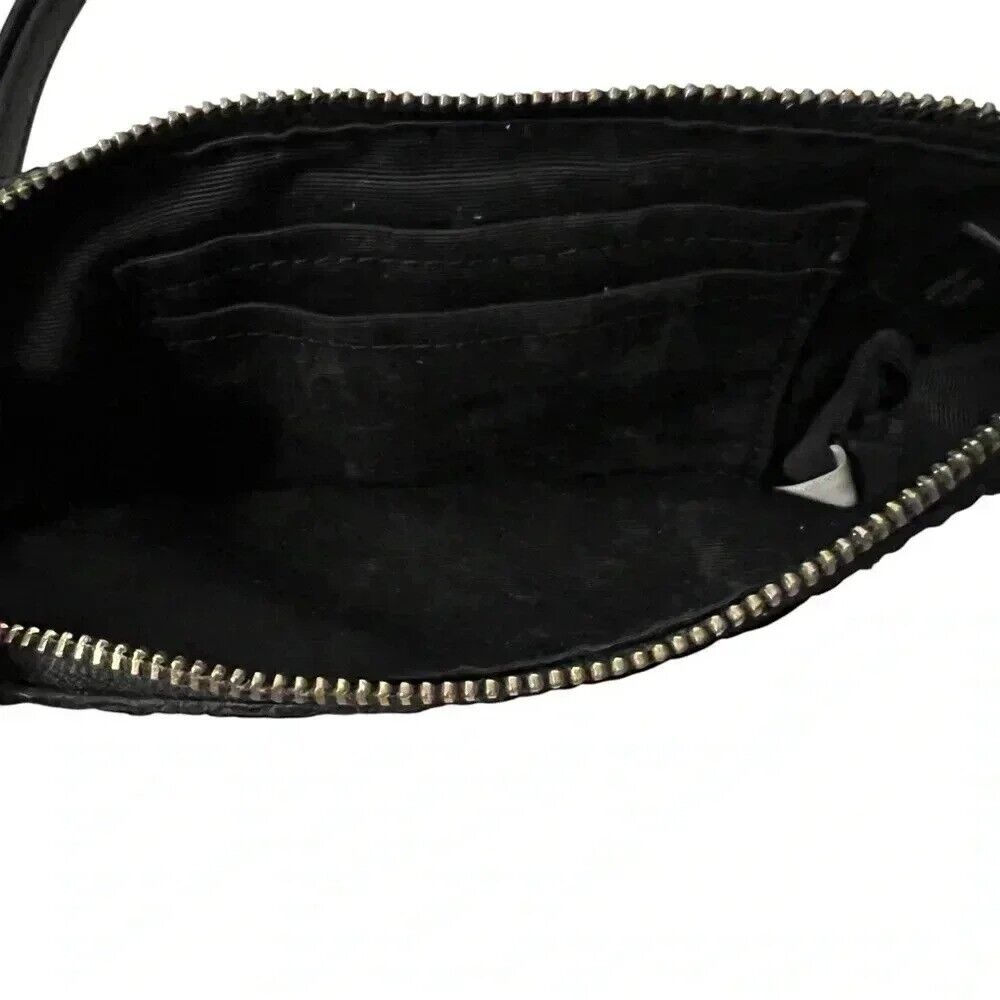 Coach wristlet, black patent C pattern - image 4