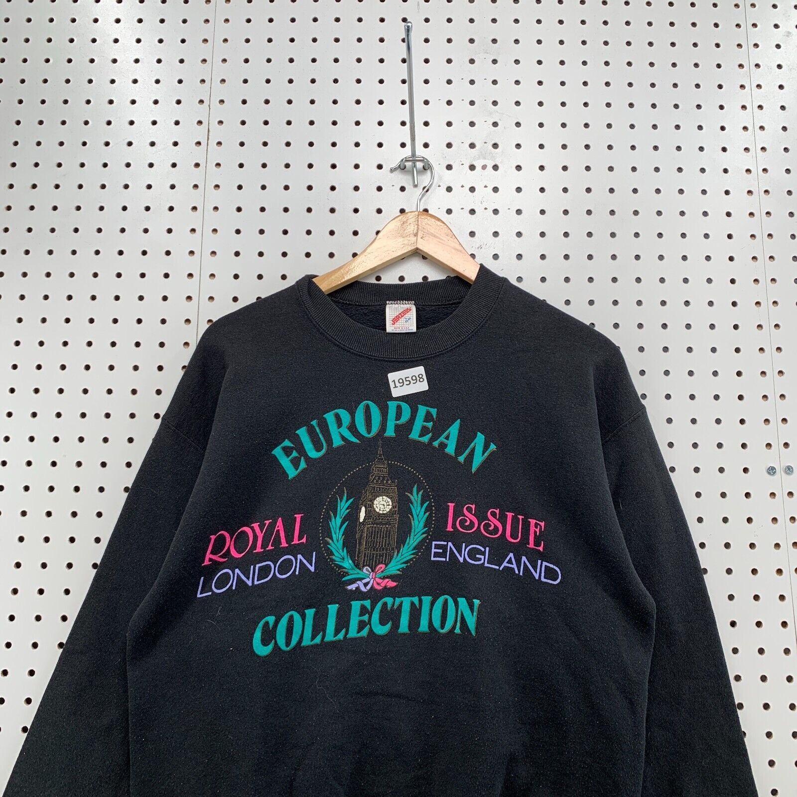 VTG 90s European Collection Crewneck Sweatshirt M… - image 5