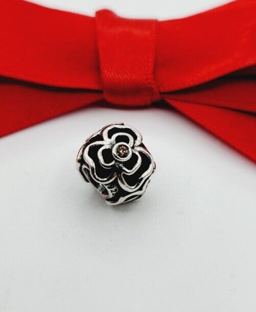 Genuine Pandora Sterling Silver Flower Posy Charm… - image 2