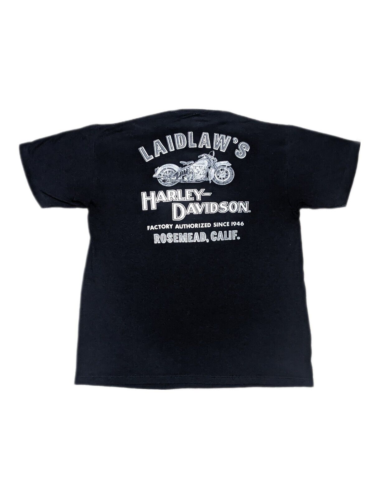 Vintage 70s 80s Harley Davidson "Life Ain't Easy"… - image 2