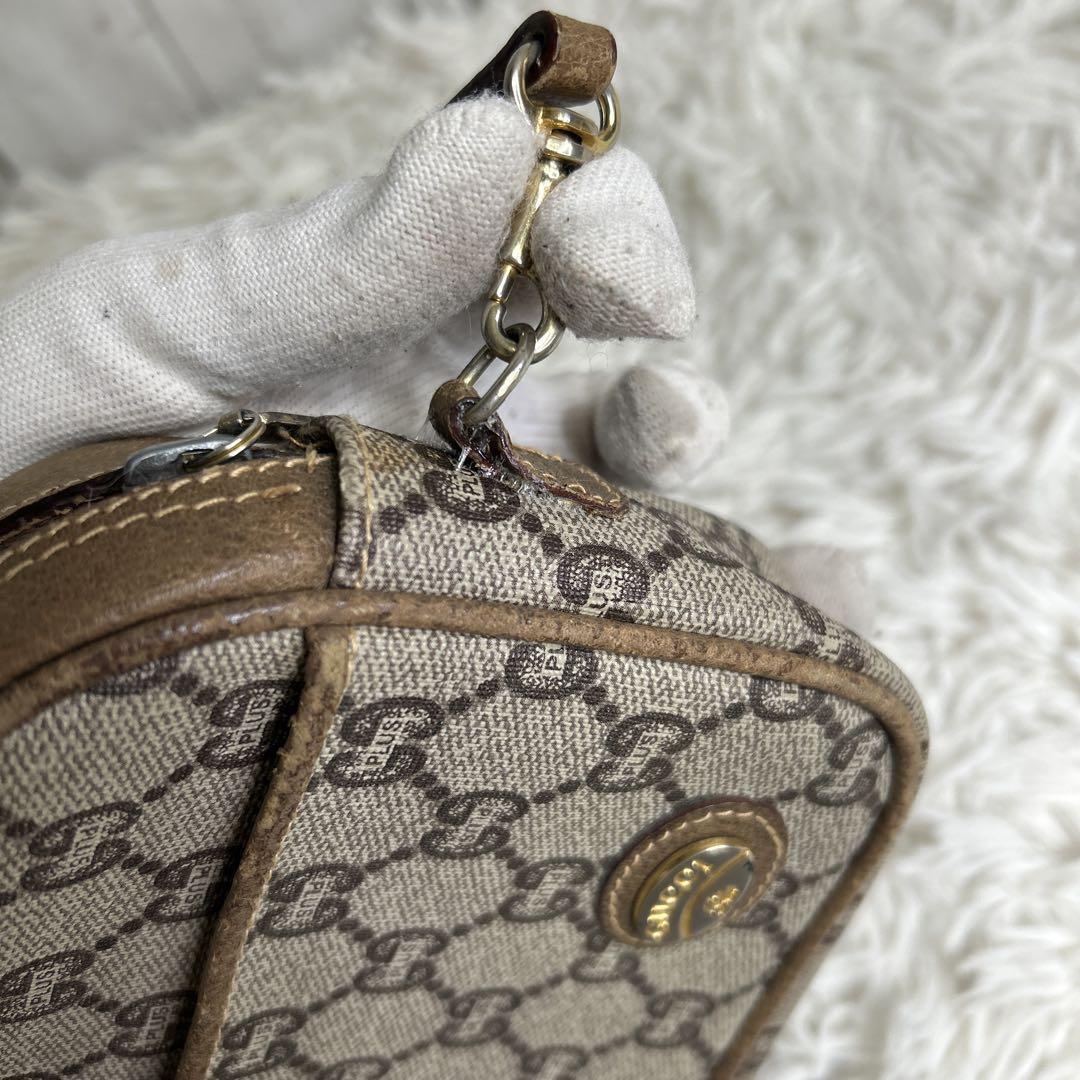 Gucci Shoulder Bag Old Gucci GG Supreme Leather A… - image 19