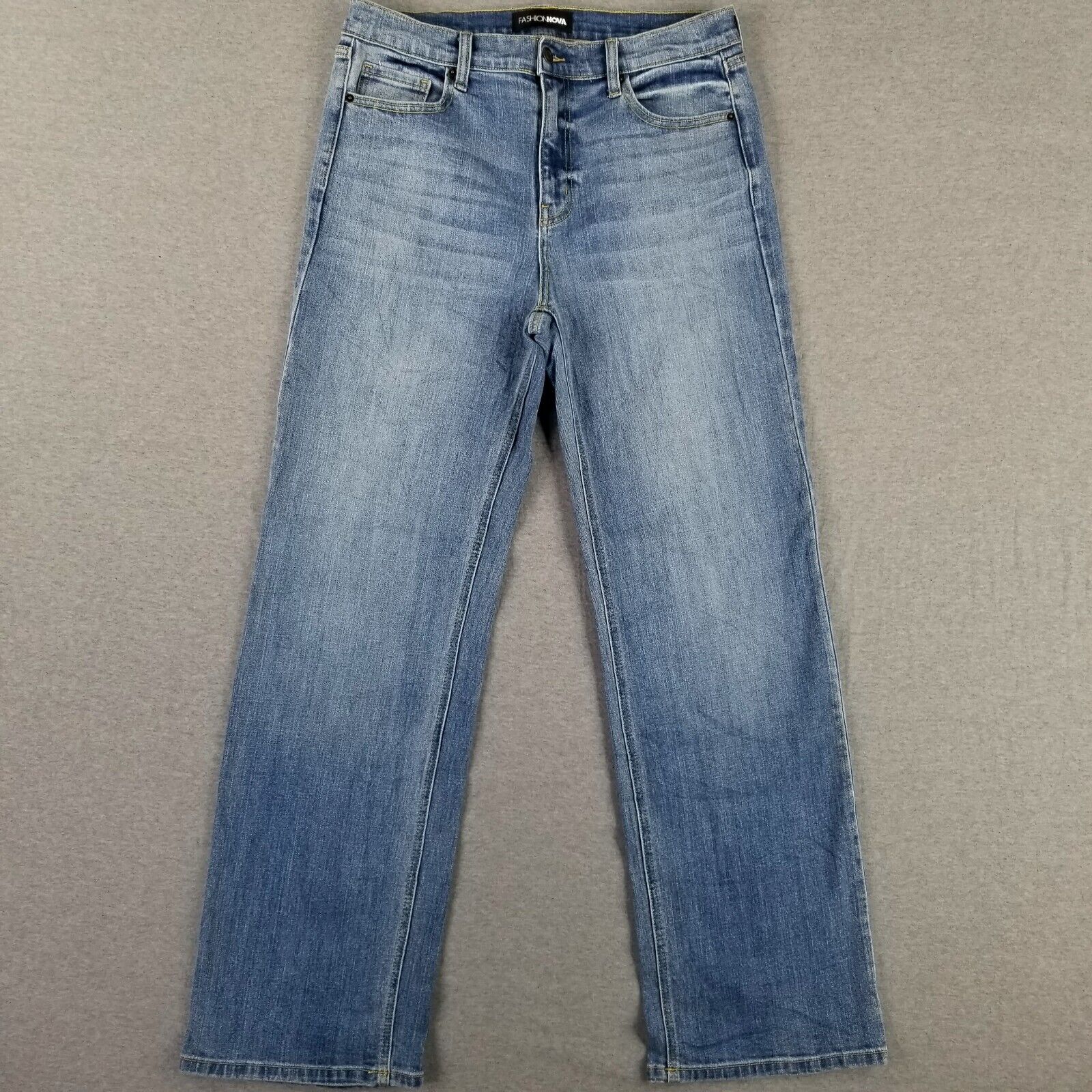 Fashion Nova Size 11 Modern Baggy Jeans Current S… - image 1