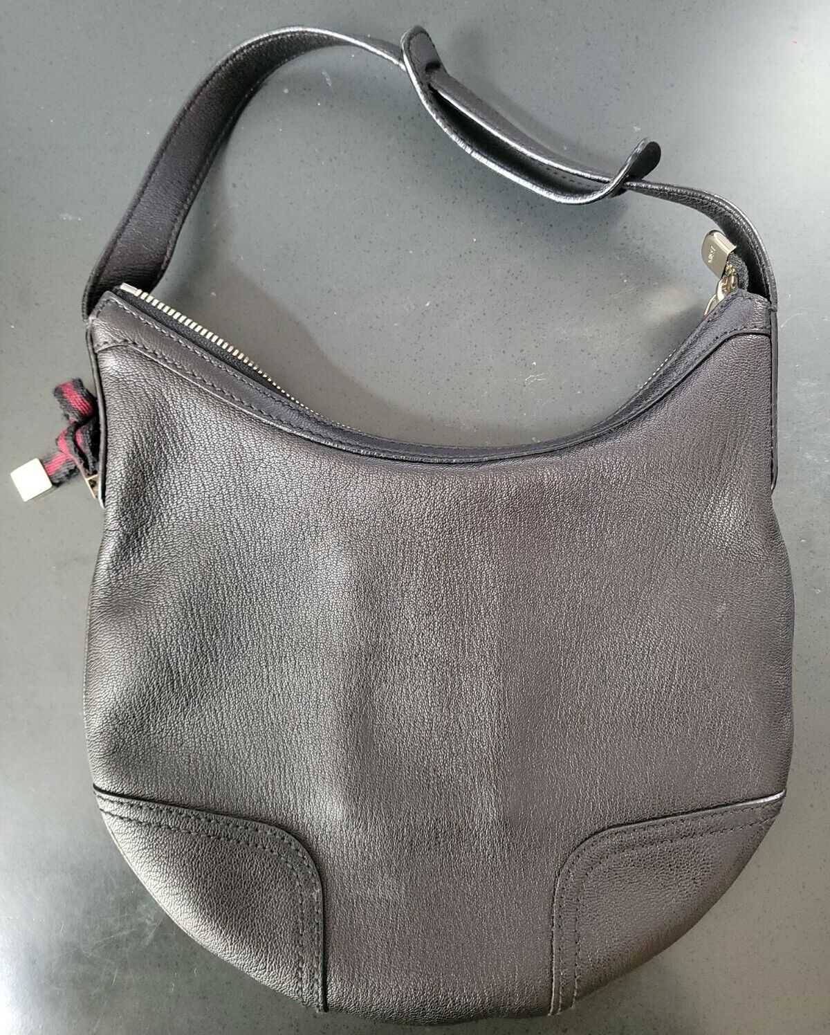 Authentic Gucci Black Leather Bag - image 1