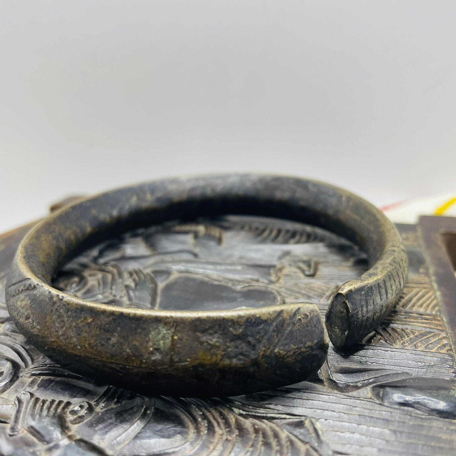 Antique Bronze bracelet . African Jewlery. Ethiop… - image 2