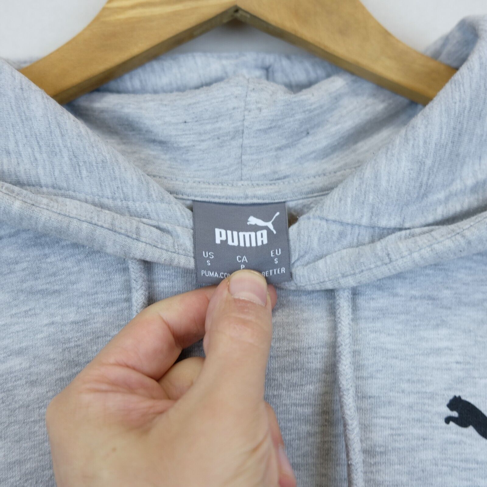 Puma Sweatshirt Size S Men Logo Comfortable Cotto… - image 4