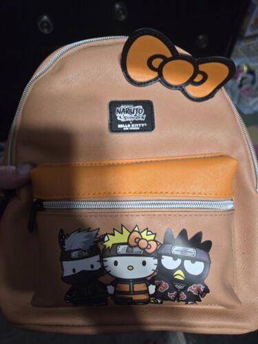 Naruto Hello Kitty And Friends  Backpack Purse - image 1