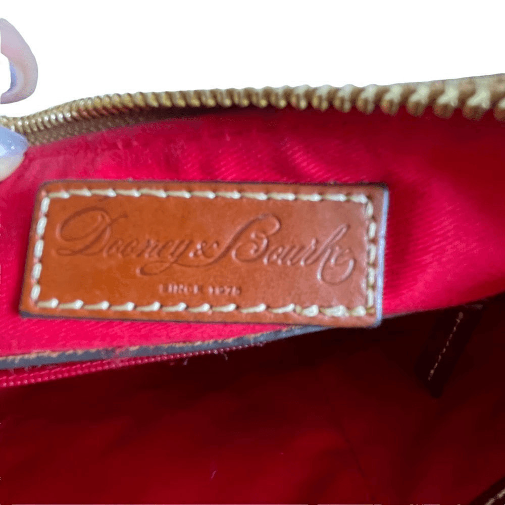 Dooney and Bourke ~ Vintage Genuine Leather ~ Con… - image 10