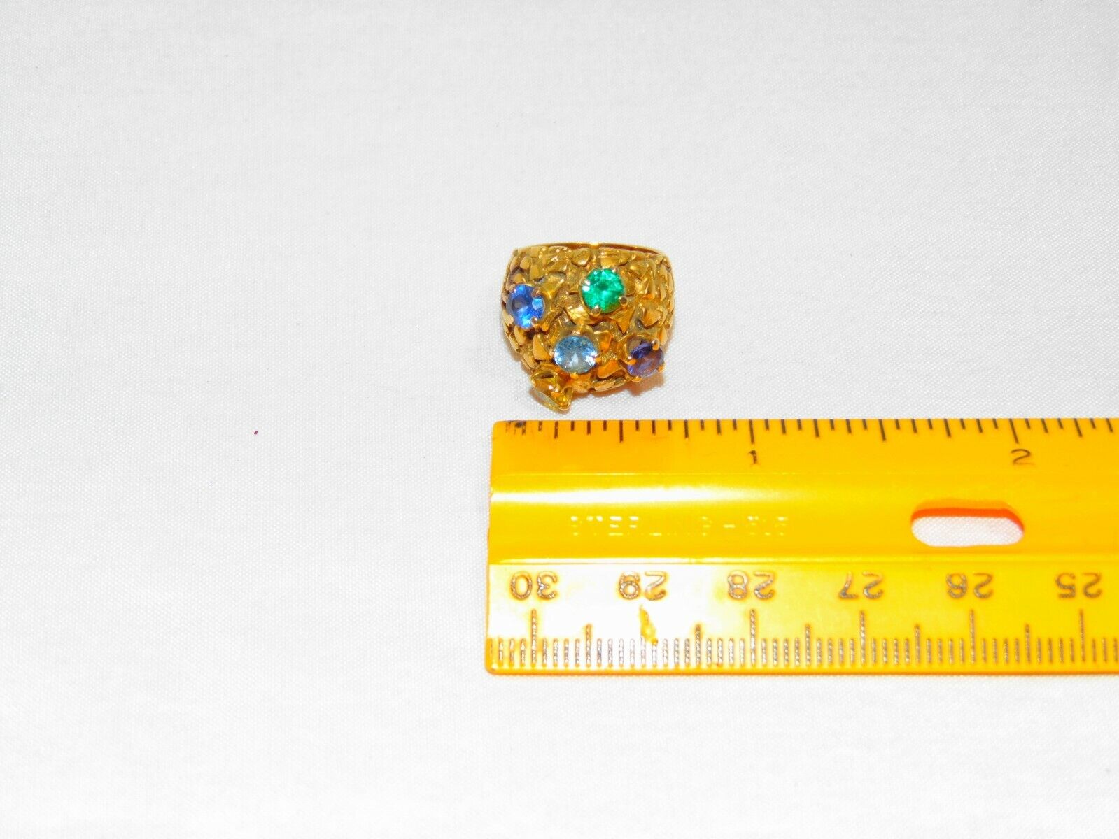 Technibond Multi Stone Ring Size 2 (n1631) - image 6