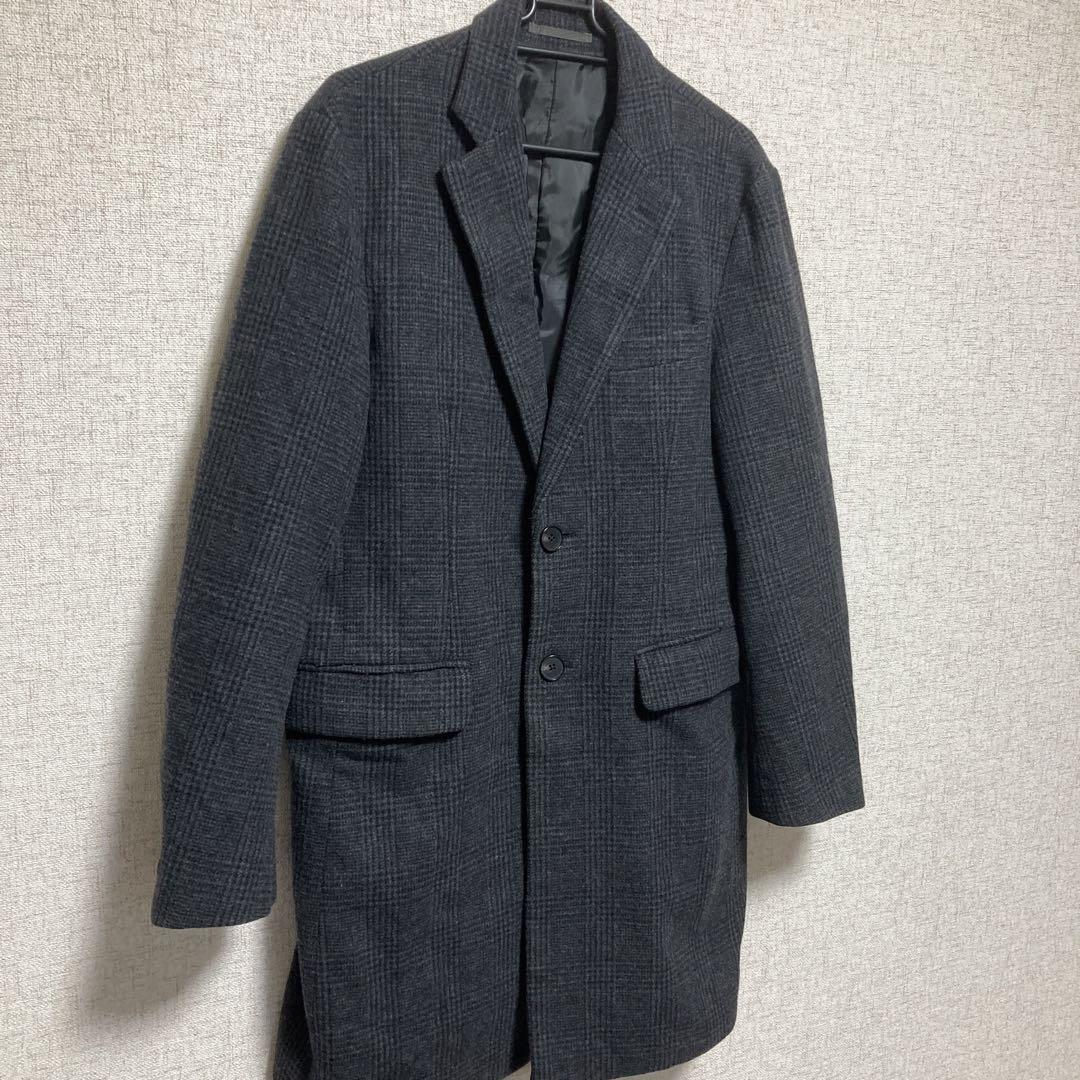 Edifice Long Coat Men'S Chester Wool - image 2