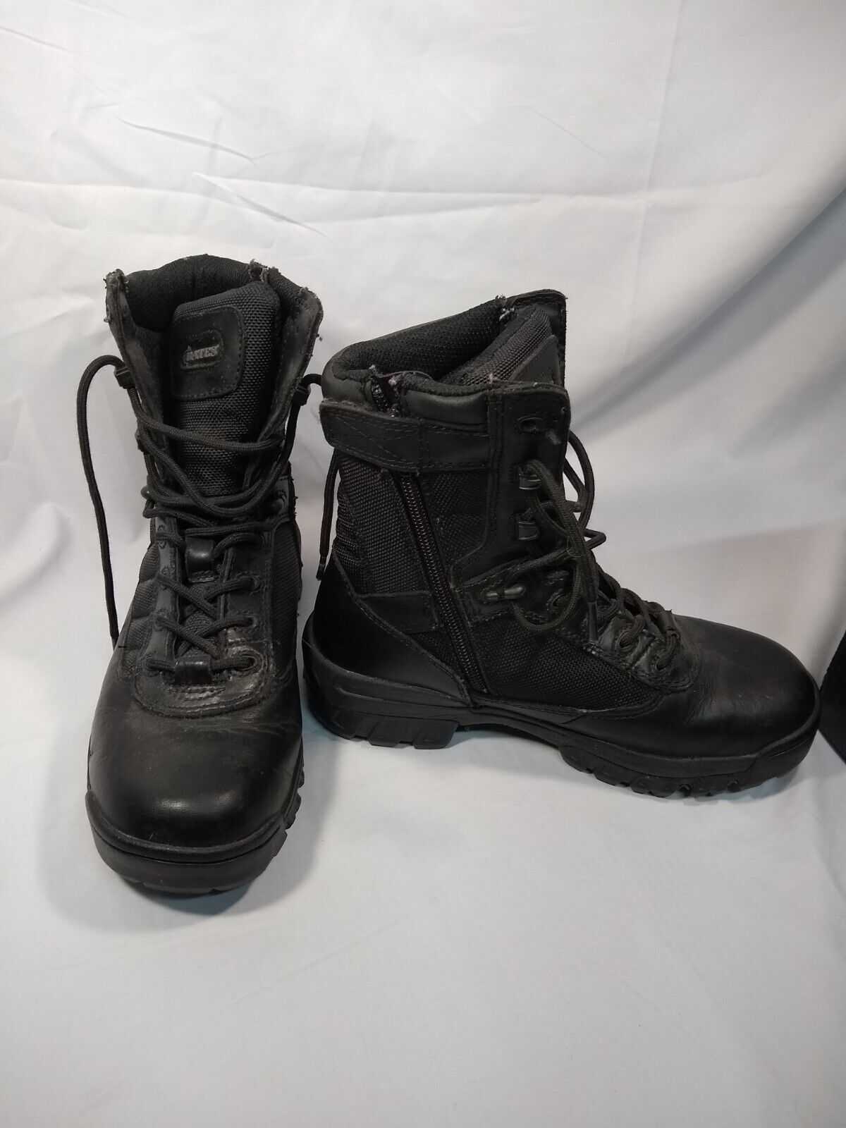 Women's Bates Combat Boots 6.5 Black - image 3