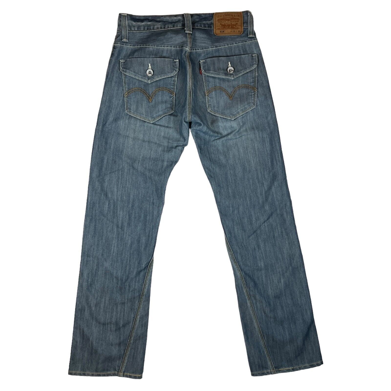 Levi's 514 Jeans Mens 29x30 Slim Straight Origina… - image 10