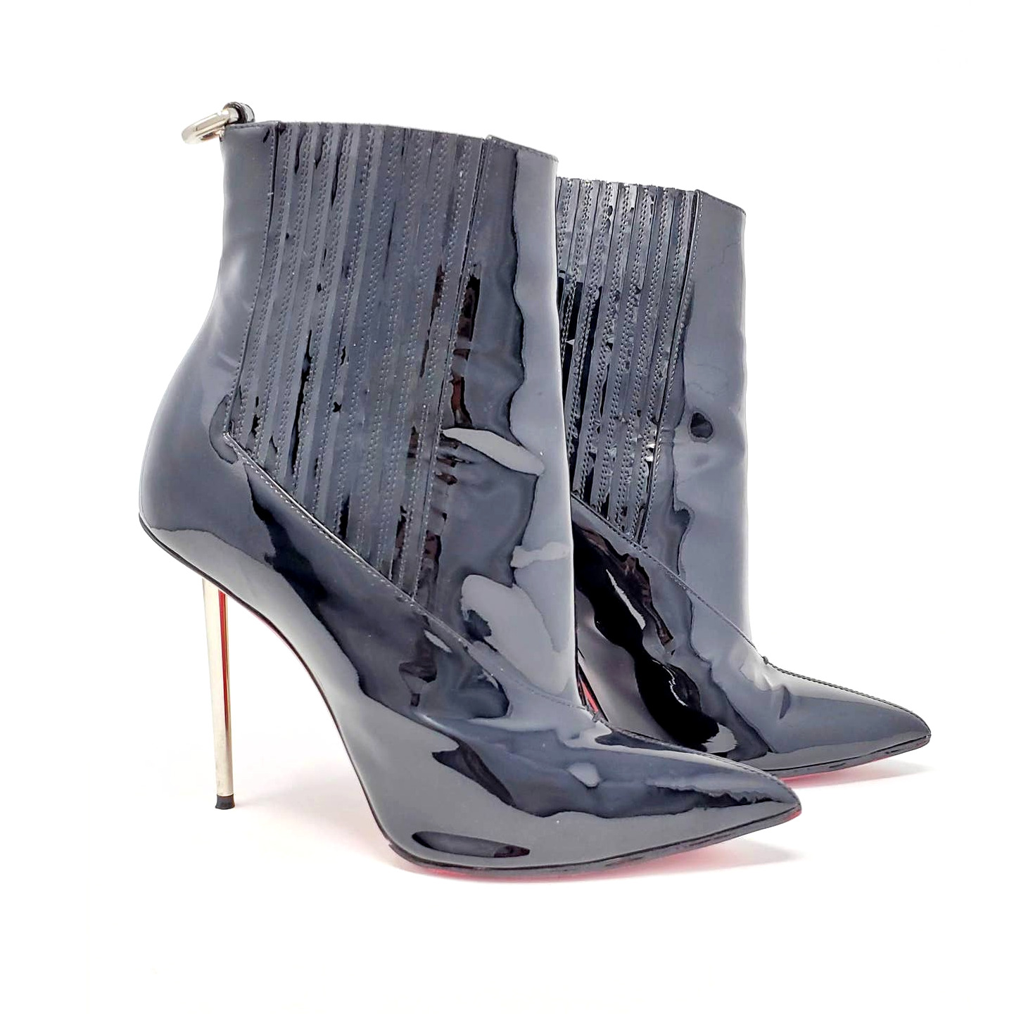 Christian Louboutin Boots Heels Epic100 Ankle Boo… - image 4