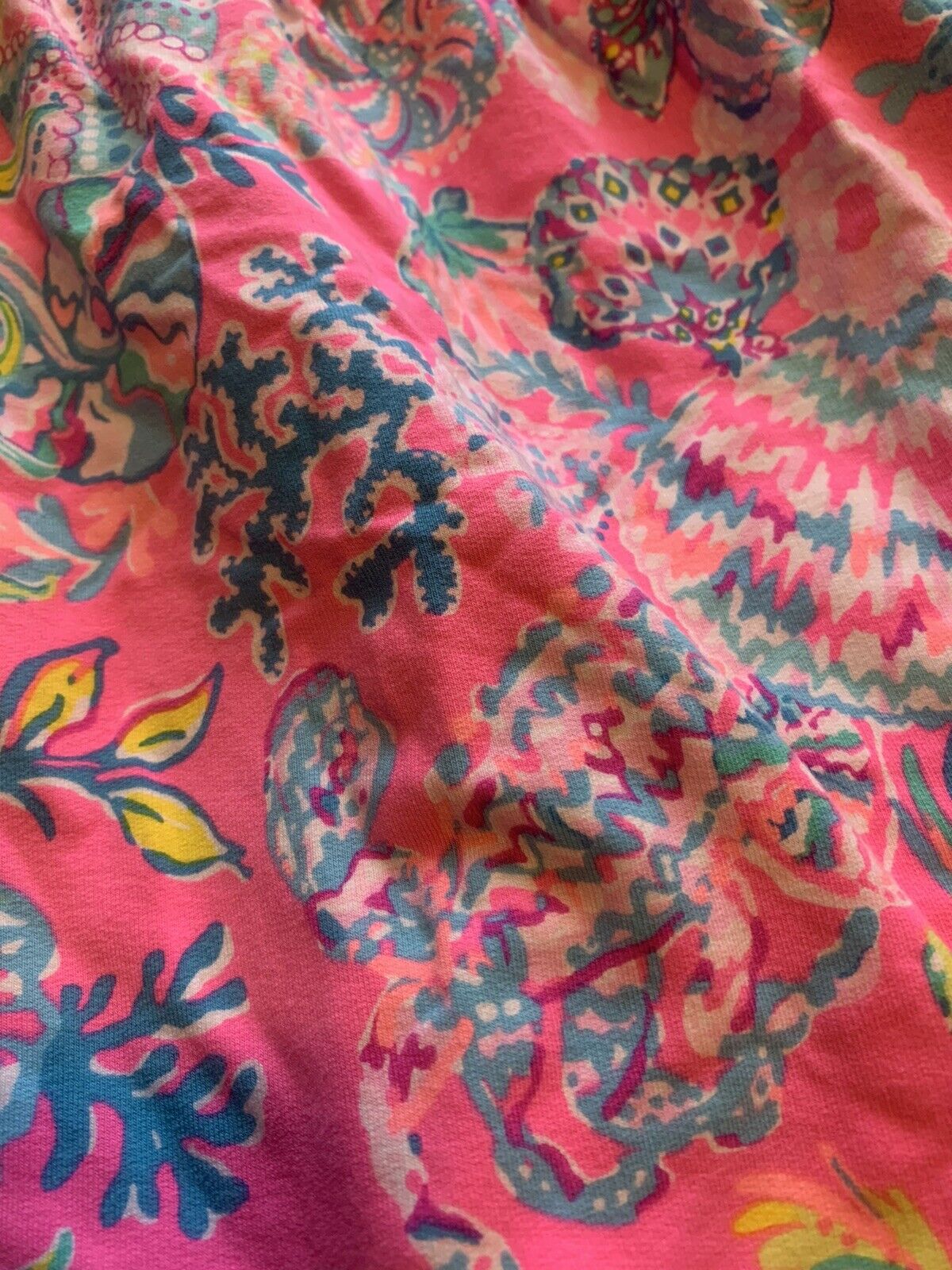 Lilly Pulitzer Size Med Dress Coverup Pink Isle S… - image 9