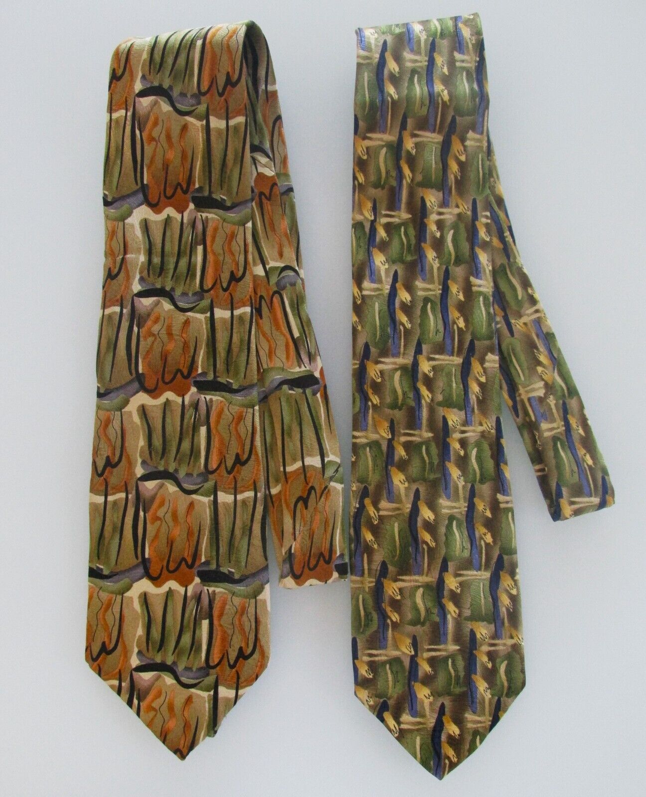 J. Garcia Men's Silk Ties Lot of (2) - image 1