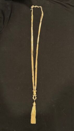 Joan Rivers Goldtone Tassle Necklace - Beautiful … - image 1