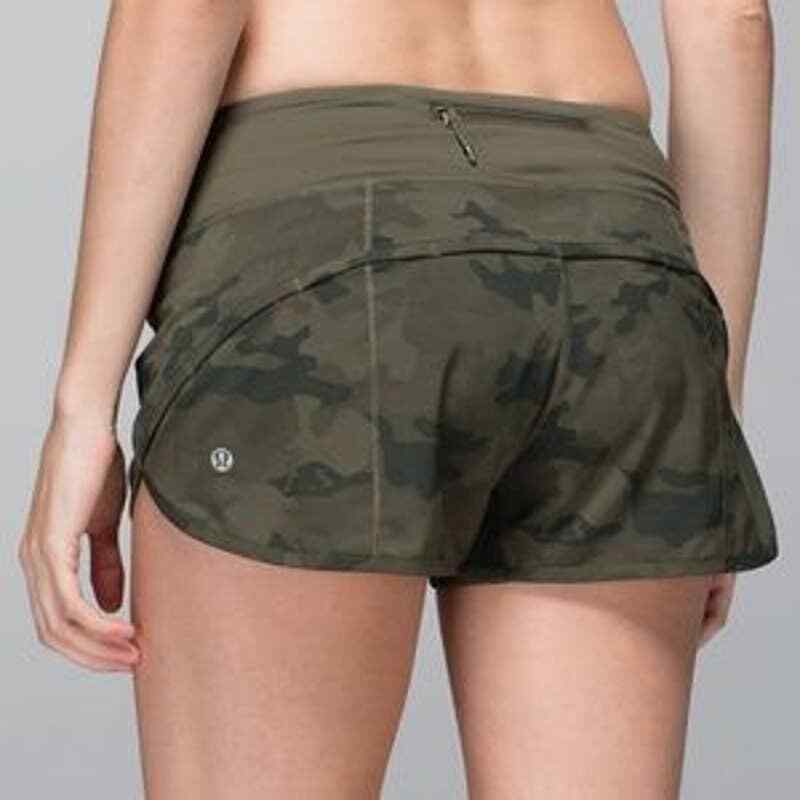 Lululemon Speed Short Stretch Savasana Camo Fatig… - image 2