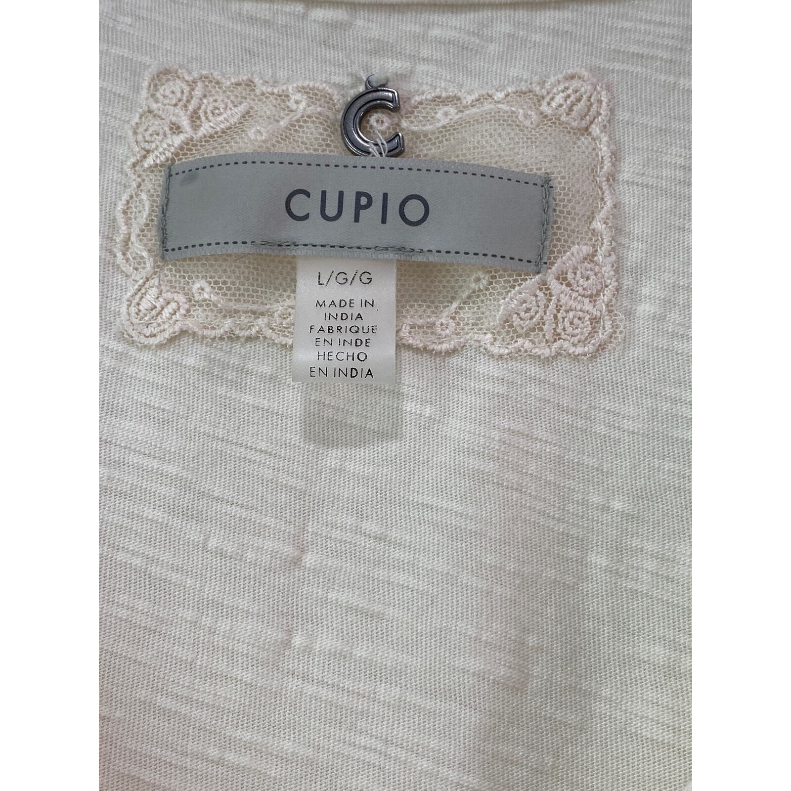 Cupio Embroidered Knit Blouse Women's Size Large … - image 5