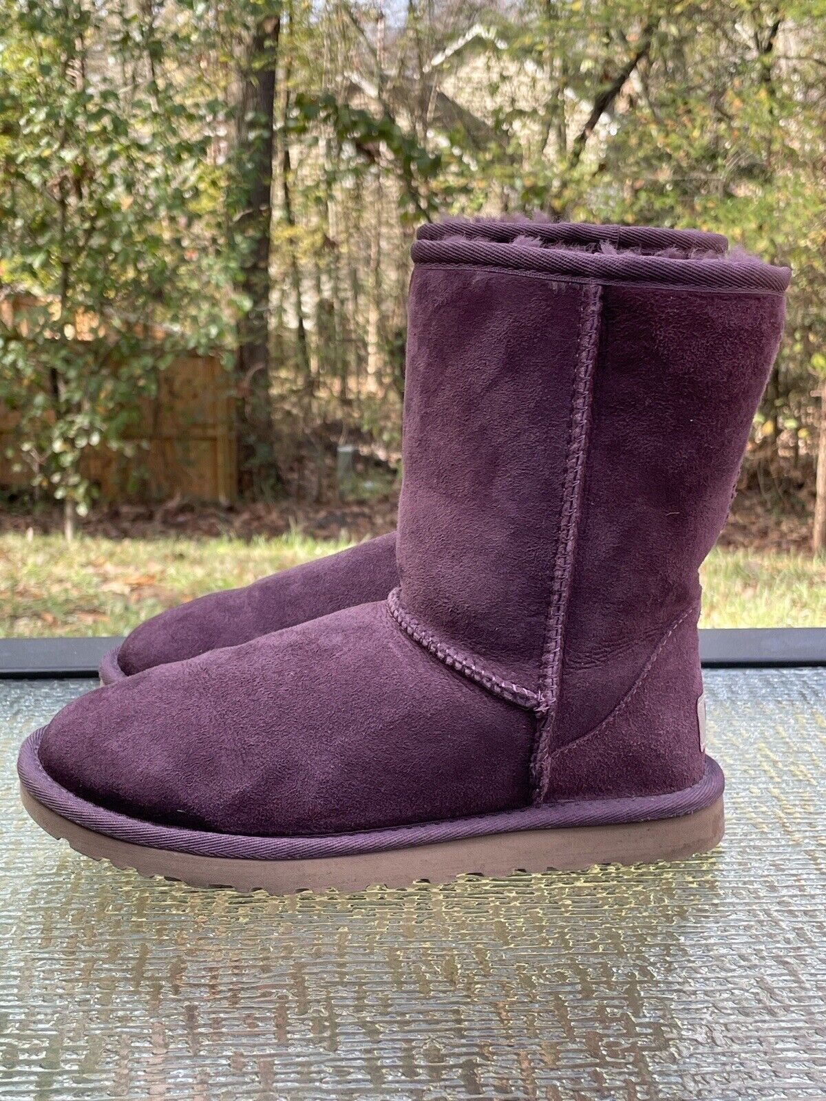 UGG Australia Classic Short Women’s Size 5 Plum S… - image 5