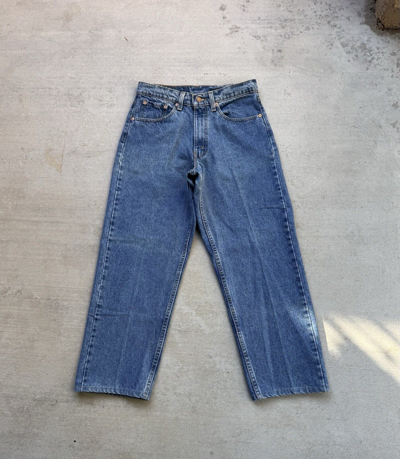 Vintage Levi’s Jeans Men’s 31x28 Blue 565 Baggy L… - image 2