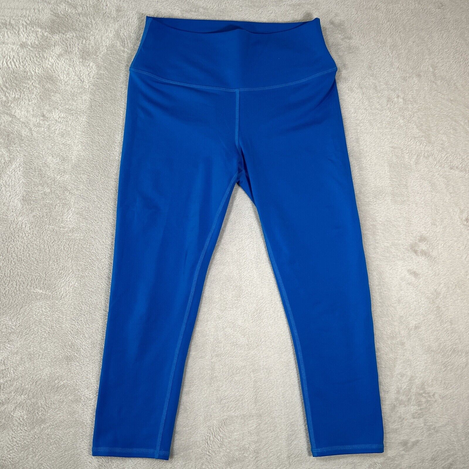 Alo Women Activewear Pants Size L Large Blue Legg… - image 1