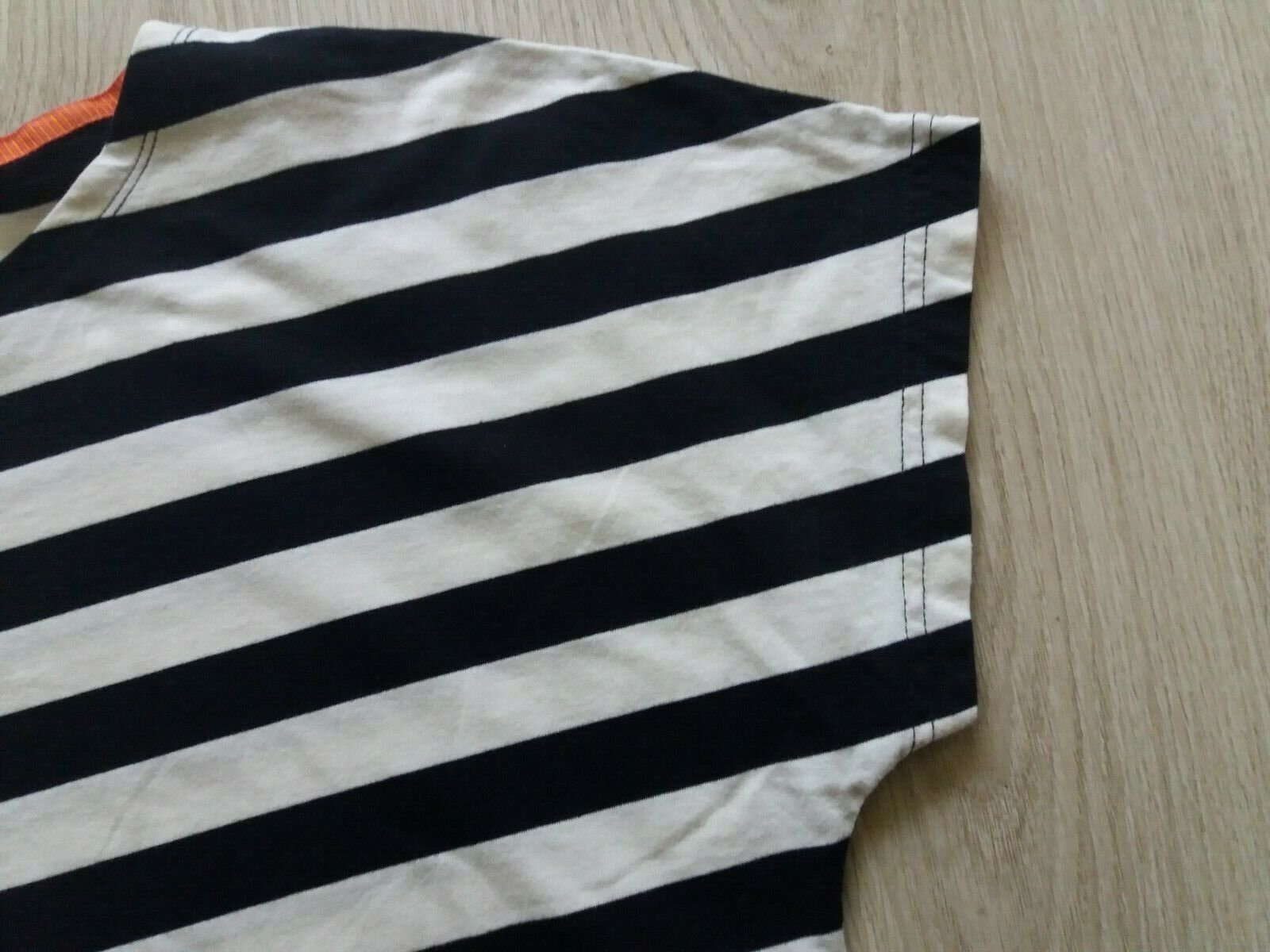 GUDRUN SJODEN organic cotton striped top shirt si… - image 3