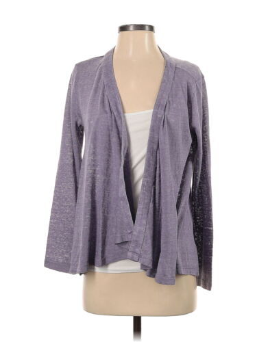 Soft Surroundings Women Purple Cardigan XS