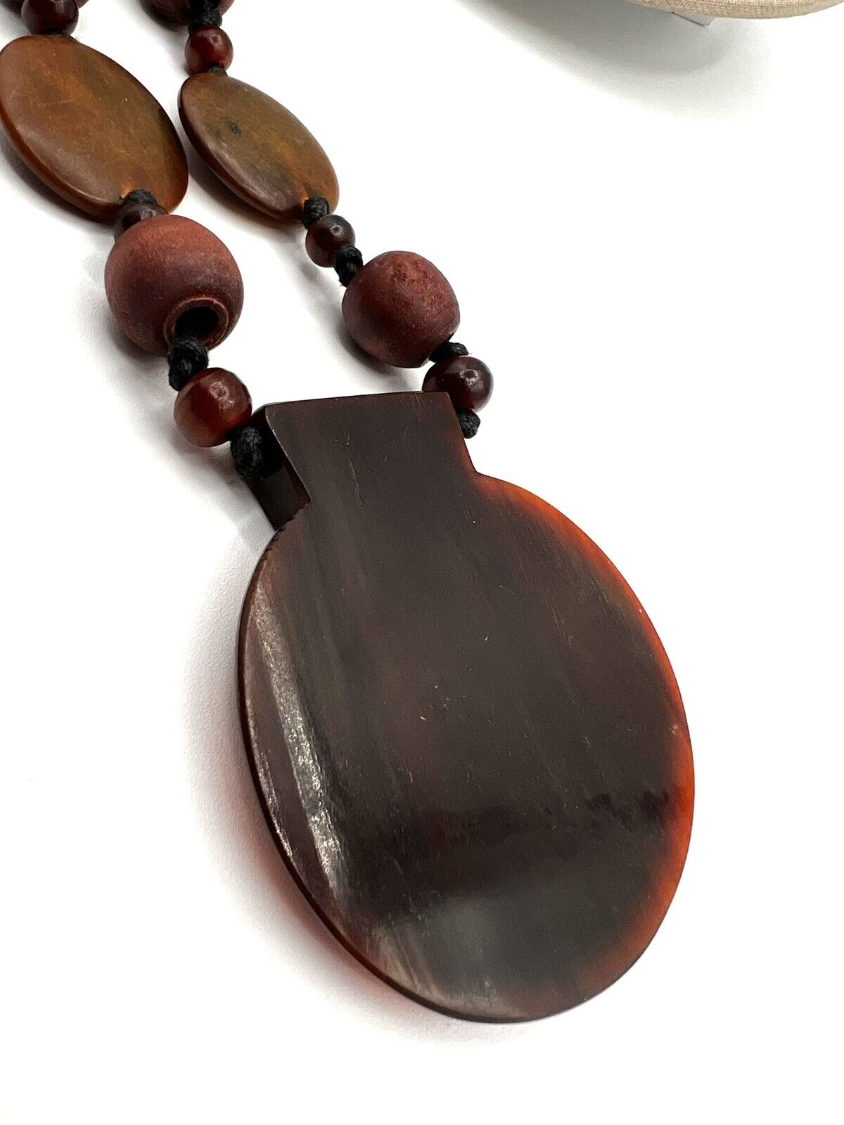 Vintage Bakelite Necklace - image 2