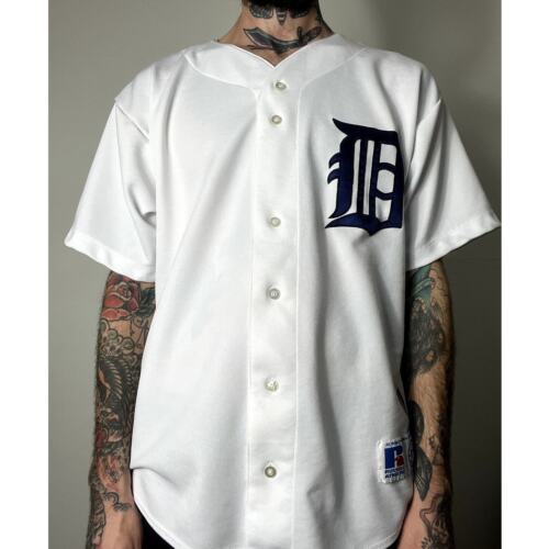 Vintage 90's Russell Detroit Tigers MLB Baseball … - image 1