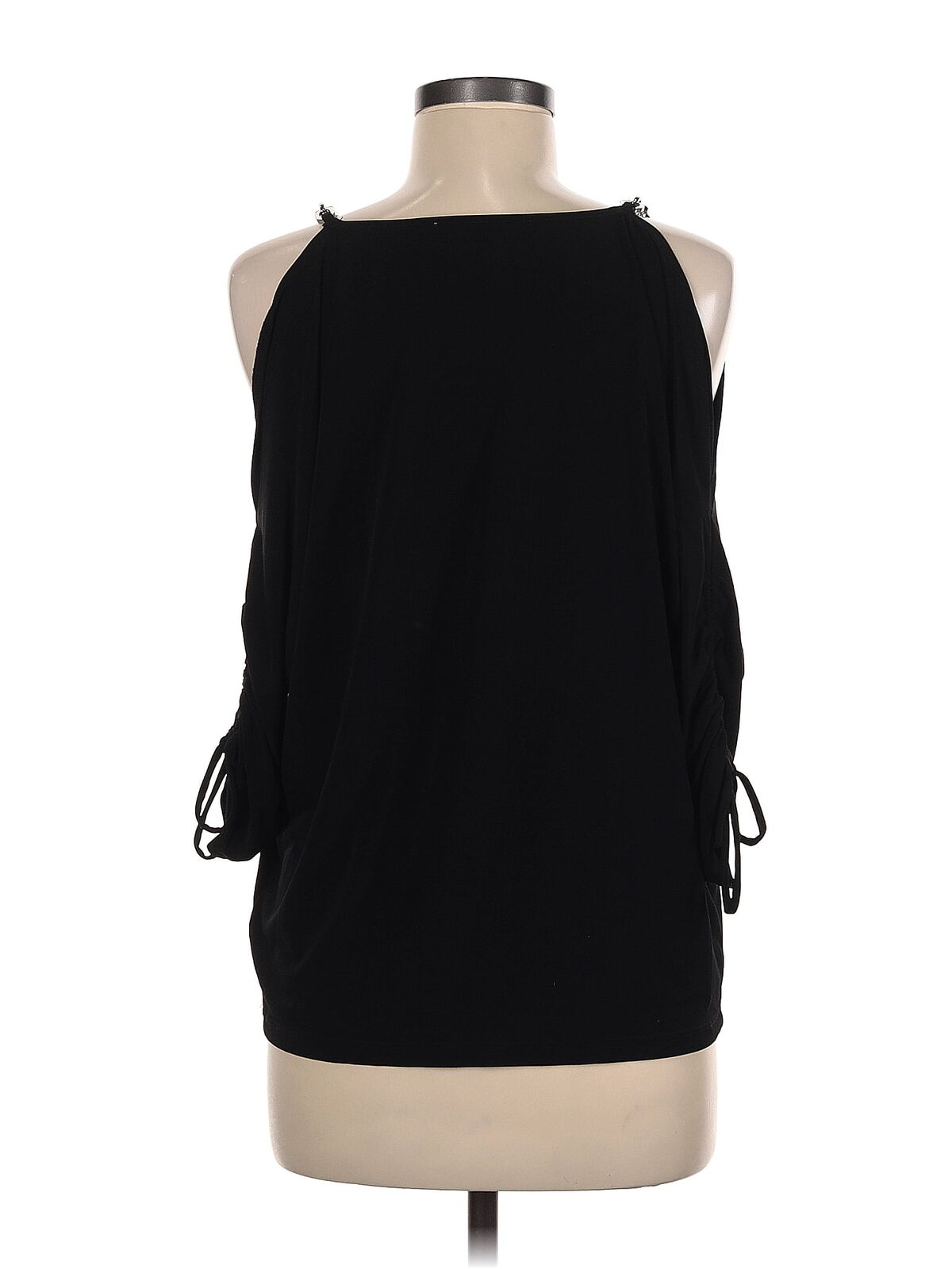 MICHAEL Michael Kors Women Black Sleeveless Top M - image 2