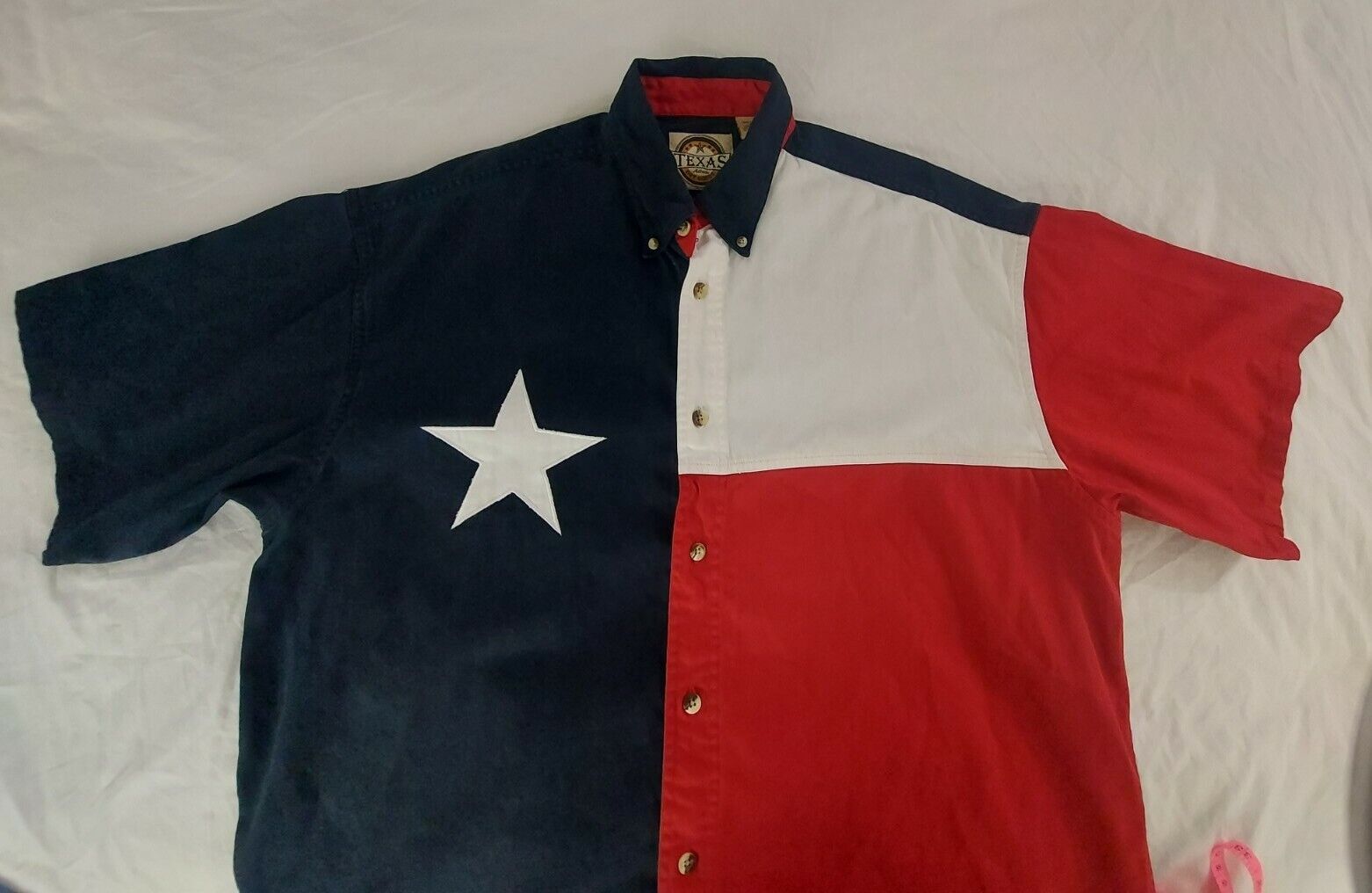 Texas Authentic Dry Goods Mens Shirt XL Red Blue … - image 4