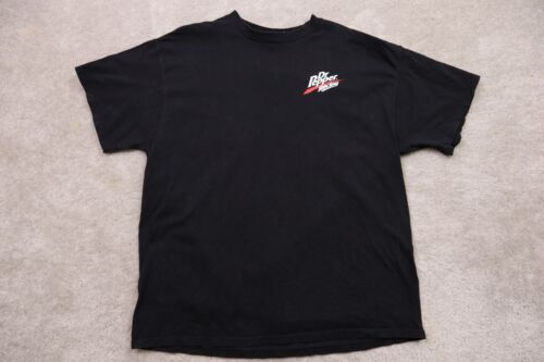 Dr Pepper Racing Shirt Mens XL Vintage Y2K Crew N… - image 1