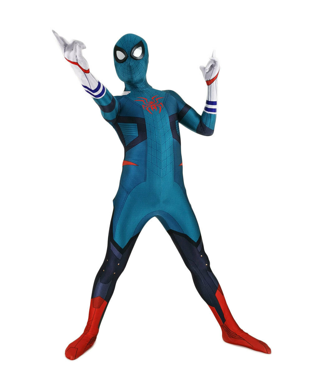 Midoriya Izuku Spider-Man Cosplay Costume Spiderman Zentai Suit For Adult &  Kids | eBay