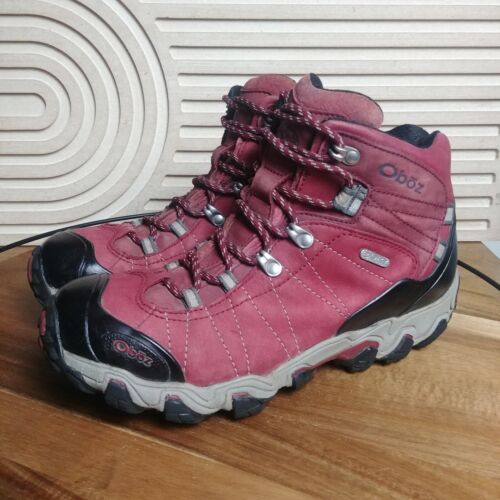 Oboz Bridger Womens Sz 9 Mid B-Dry Waterproof Lea… - image 1