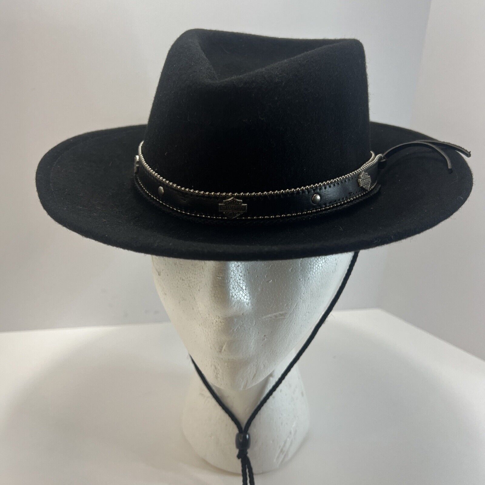 Vintage Harley Davidson Cowboy Hat Western Small … - image 2