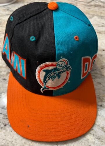 Rare Vintage Miami Dolphins Hat American Needle  S