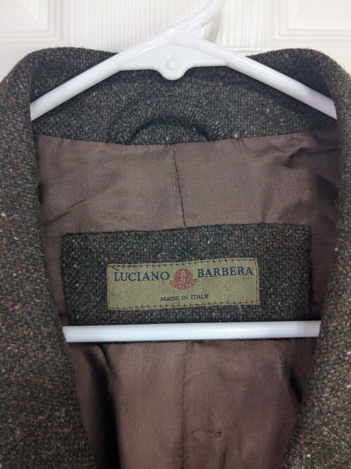 Luciano Barbera Blazer Men's 46R Brown Cashmere B… - image 2