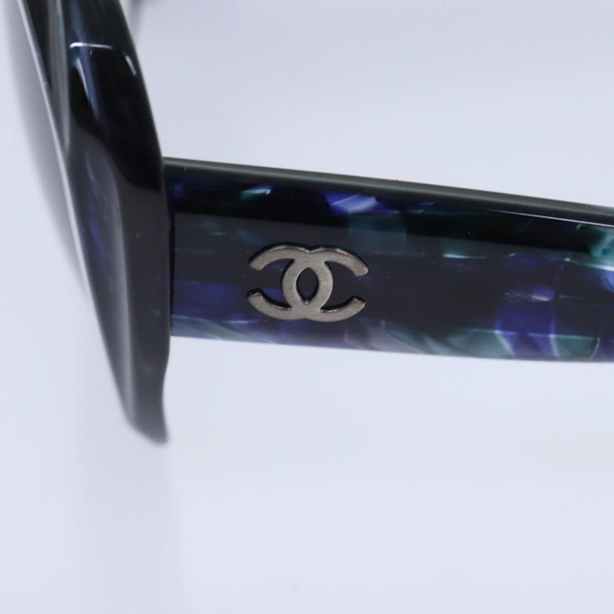 Chanel Cc Navy Plastic Glasses Authentic - image 11