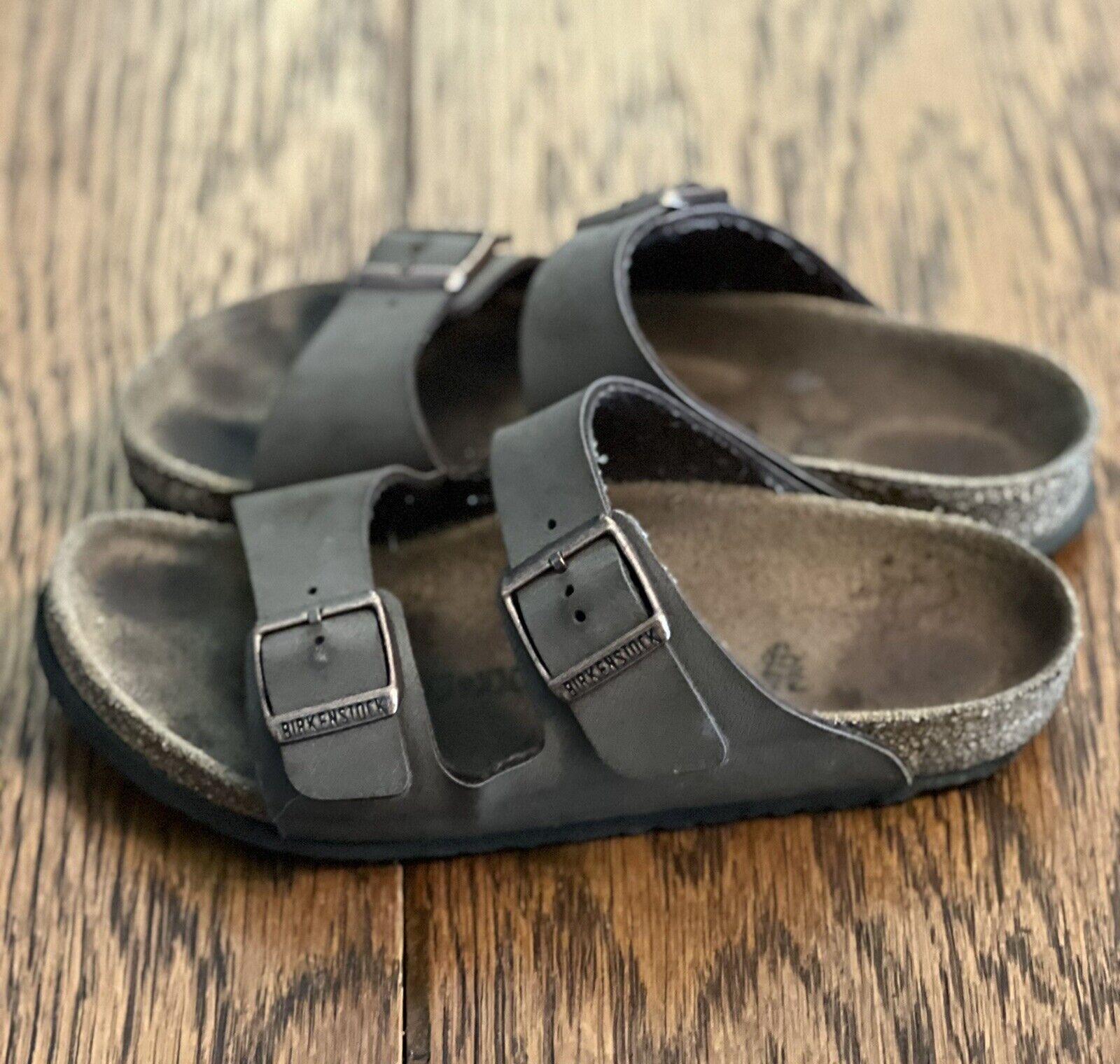 Birkenstock ARIZONA Mocca Birko-Flor Buckled Slid… - image 2