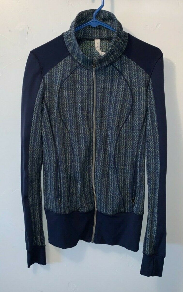 RARE Lululemon Nice Asana Jacket Ziggy Wee August… - image 1