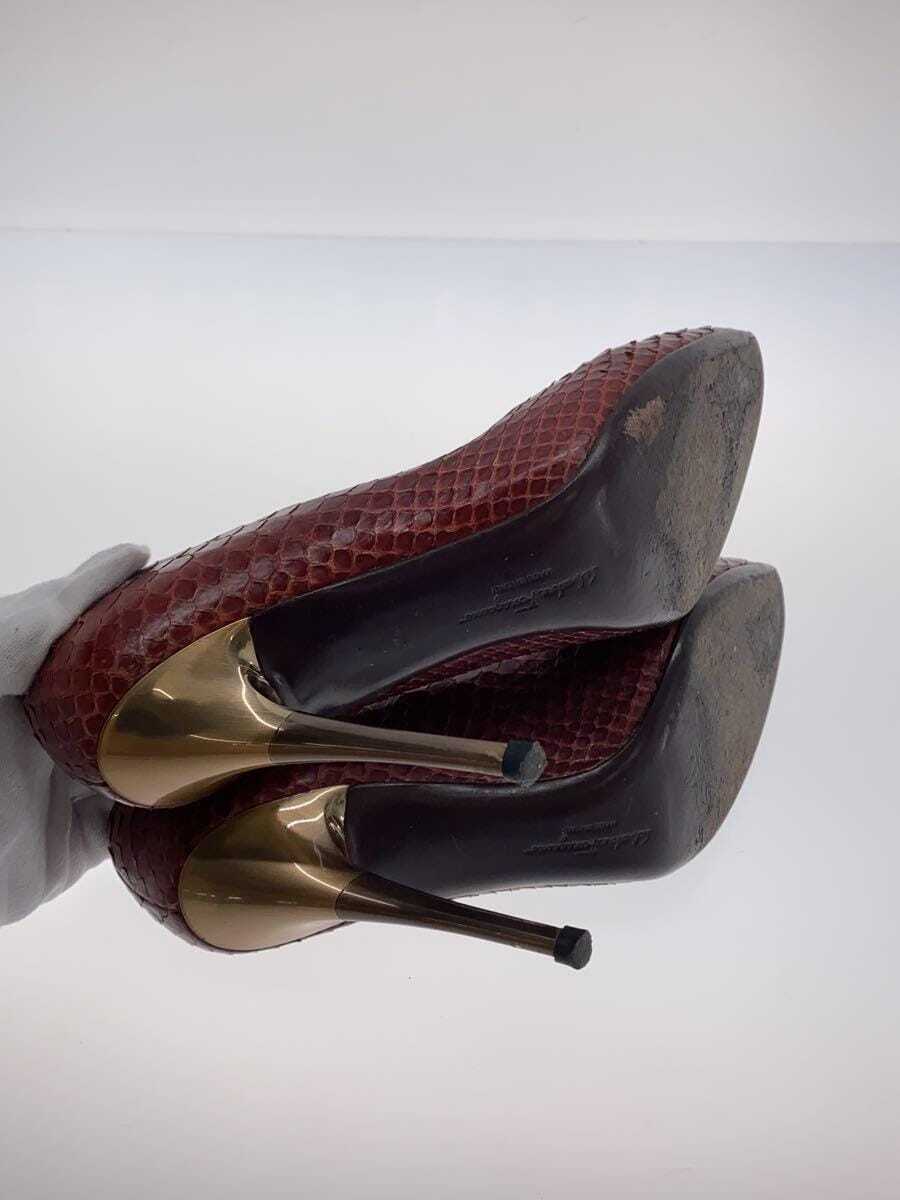 Salvatore Ferragamo Pumps RED Leather - image 4