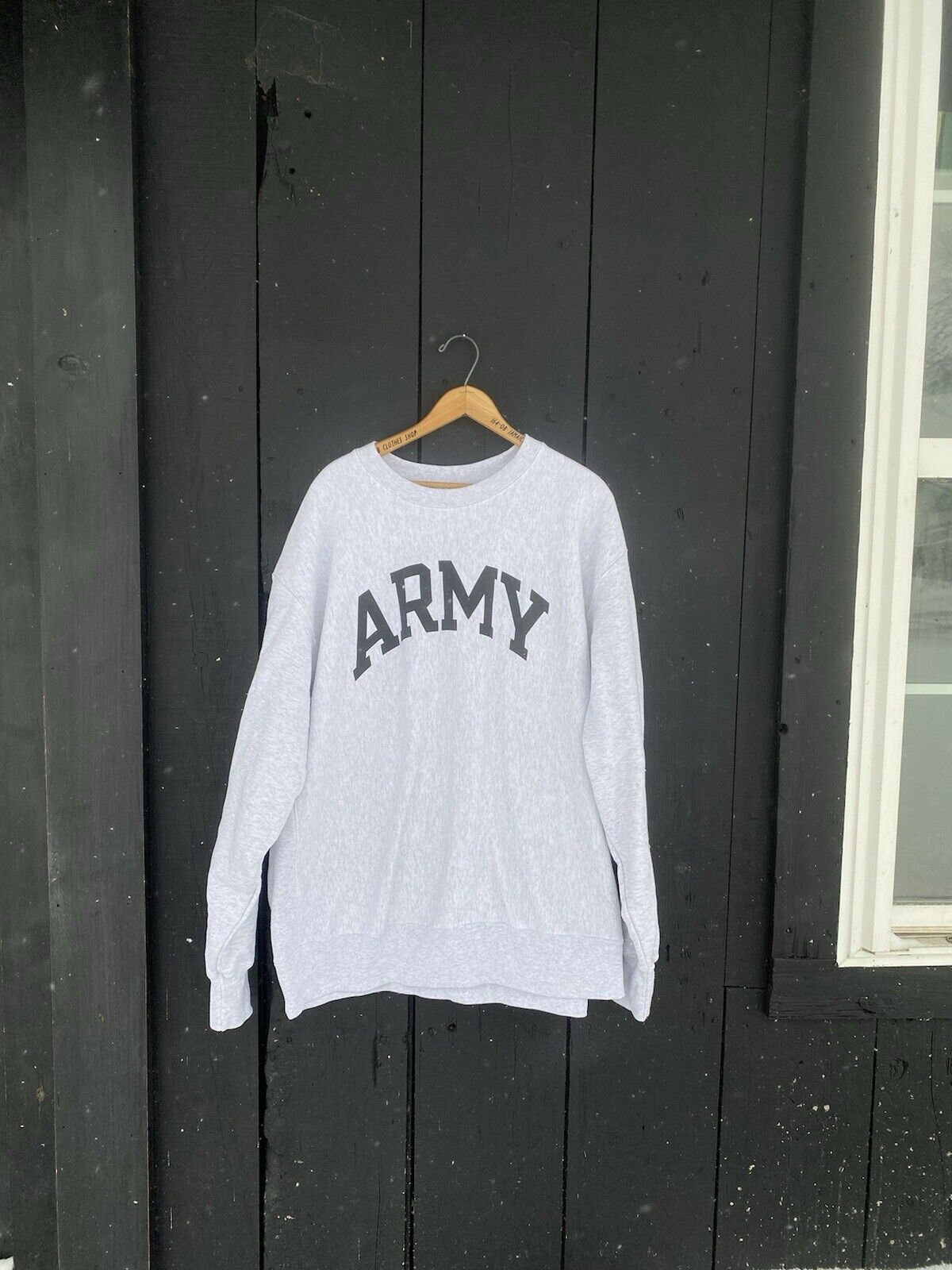 2XL XXL VINTAGE Champion Reverse Weave ARMY Crewn… - image 5