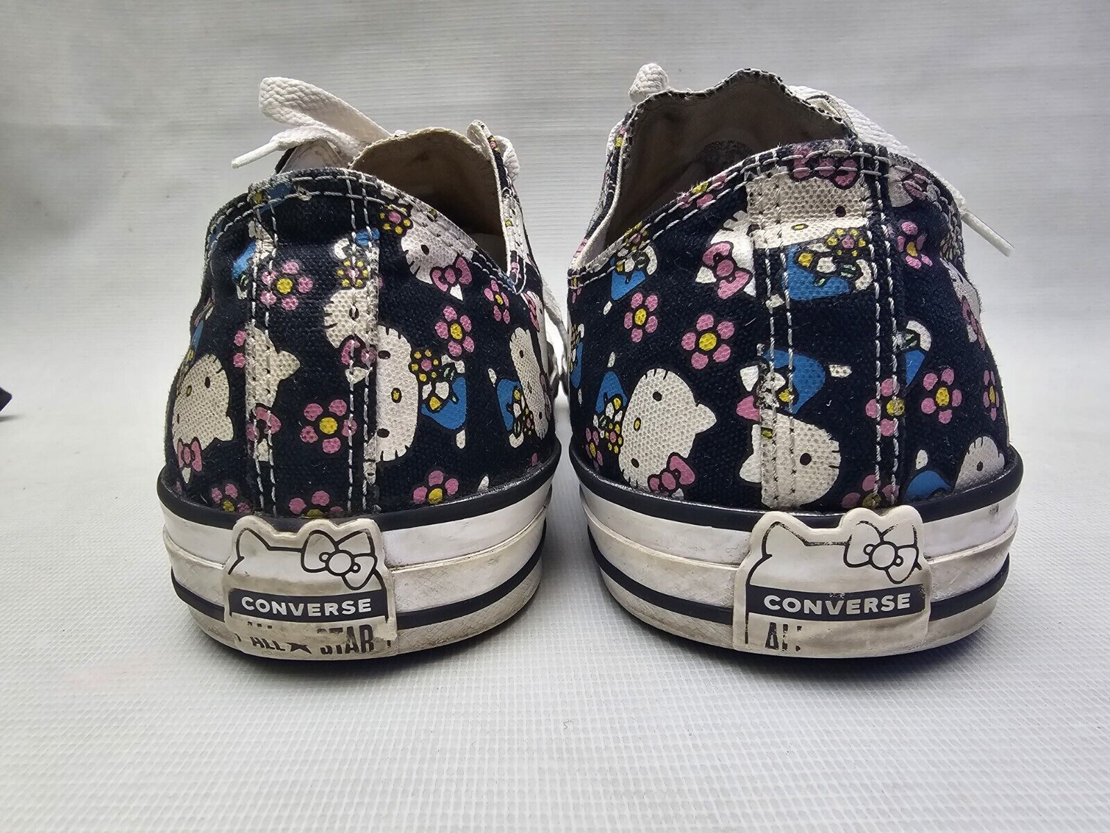 RARE Hello Kitty Converse Mens Size 9.5 Chucks Bl… - image 14